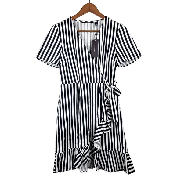 NEW! Vero Moda Faux Wrap Dress - S - Picture 1 of 5